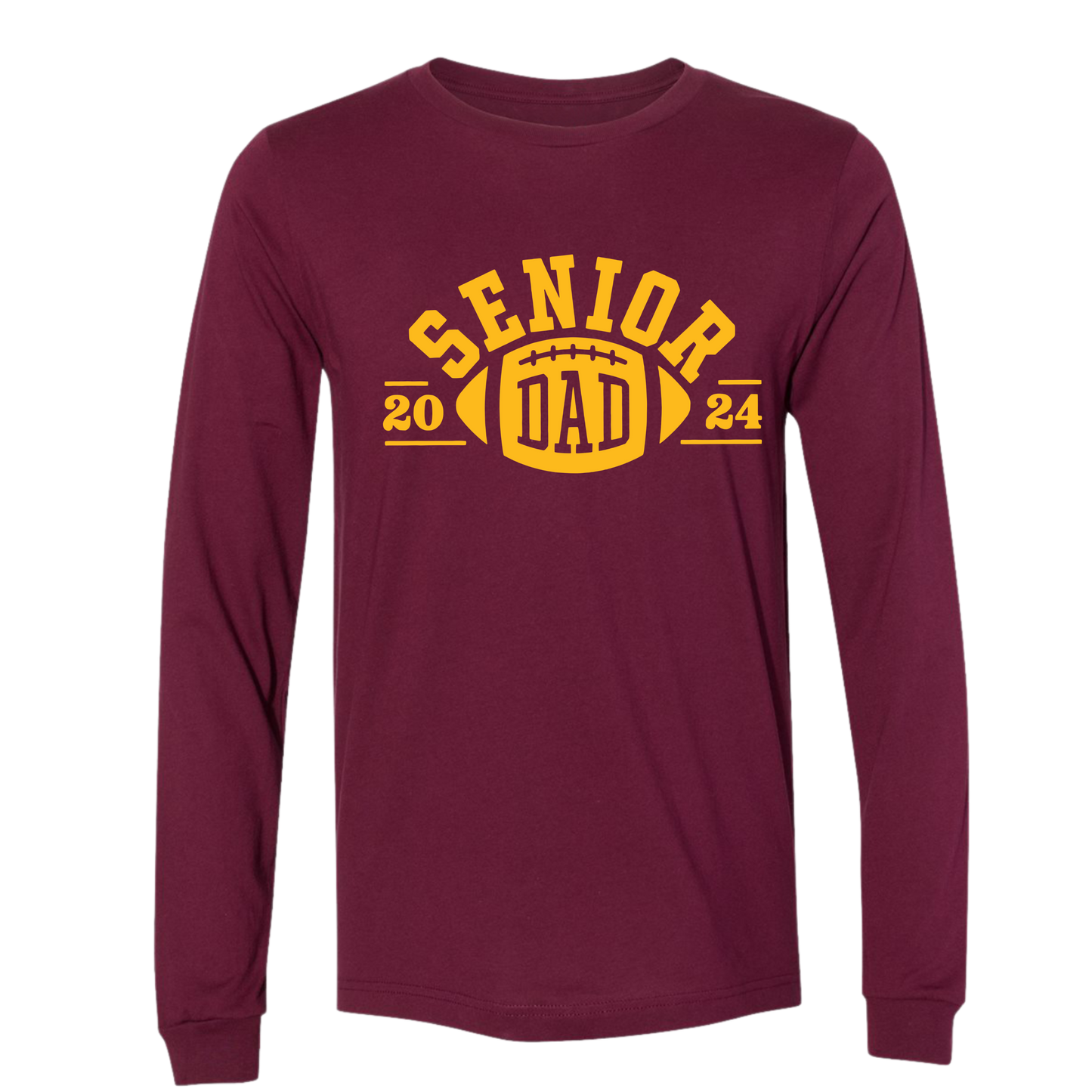 R/W - Senior Dad 2024 on Maroon- Several Styles to Choose From!