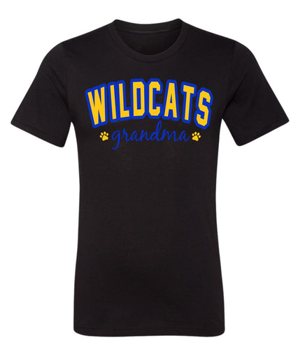 Galva Wildcats Grandma on Black - Several Styles to Choose From!