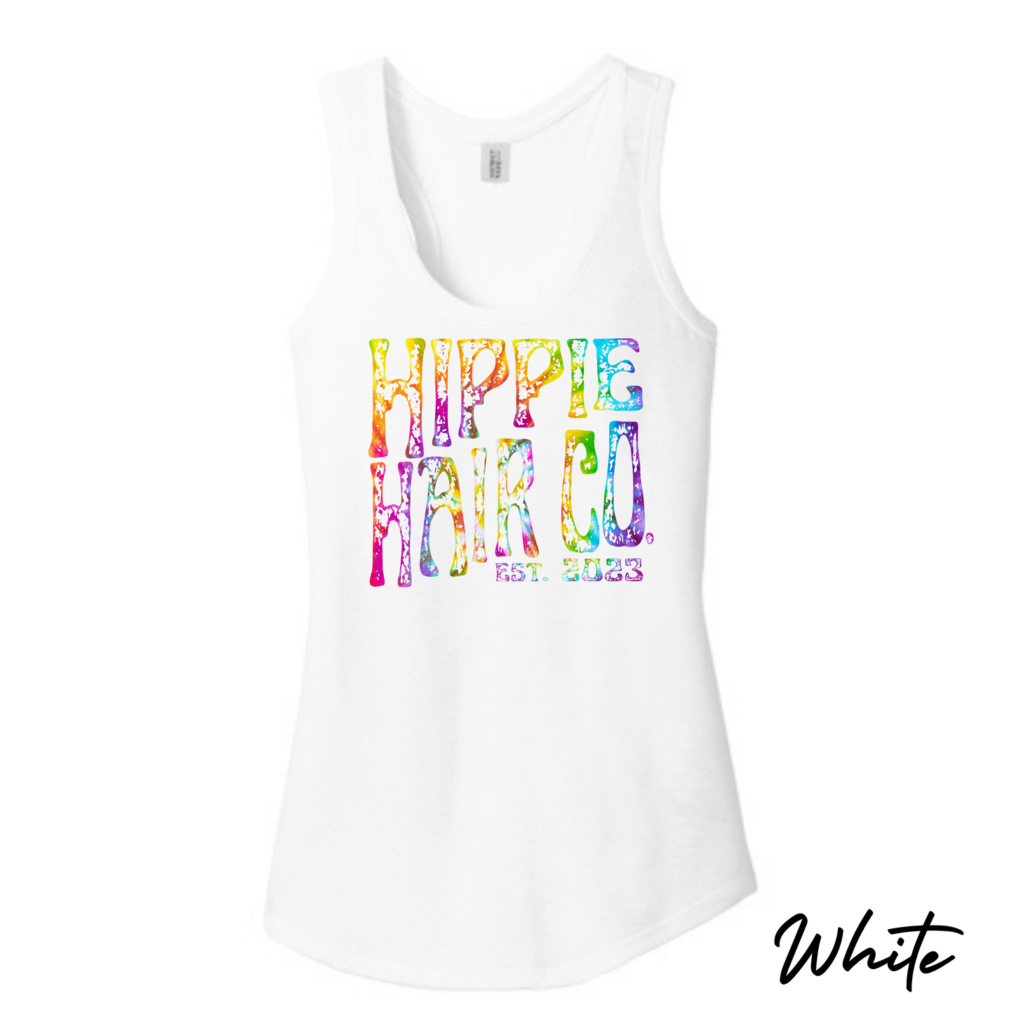 Hippie Hair Co. in Tie Dye Print- Tank Top