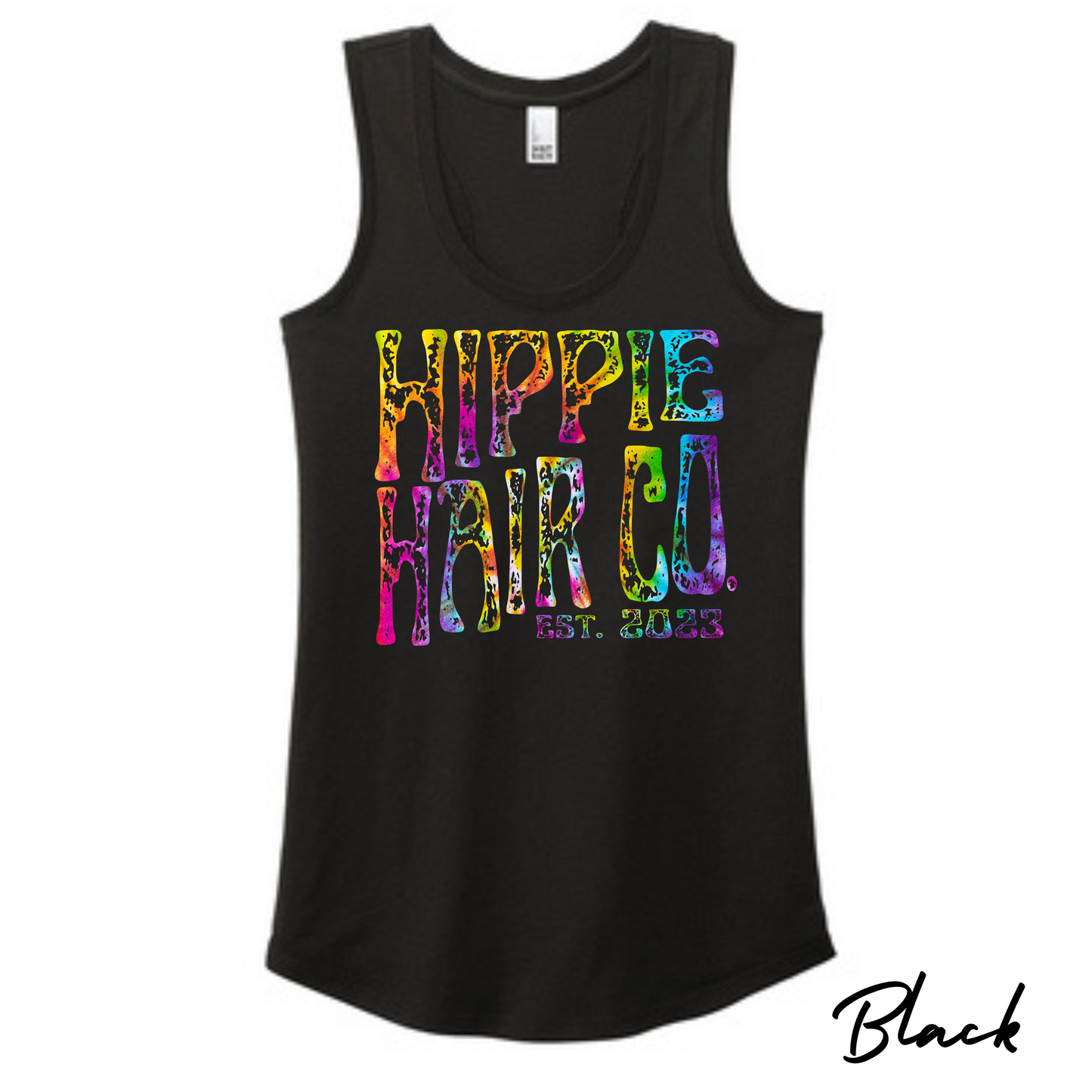 Hippie Hair Co. in Tie Dye Print- Tank Top