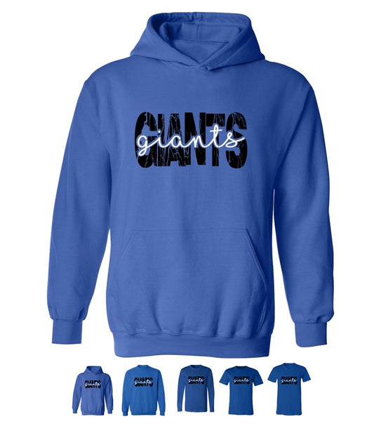 Visitation Giants on Blue - Several Styles to Choose From!