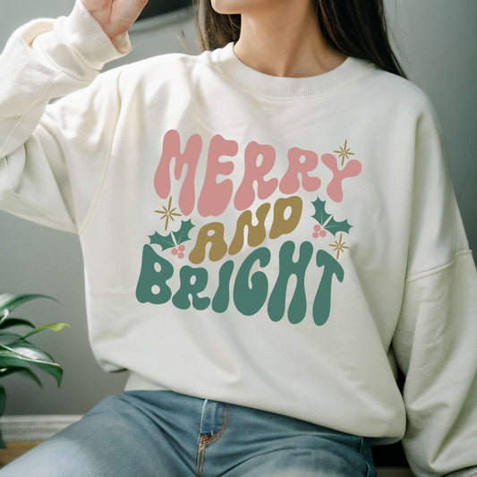 Merry and Bright - You Pick the Shirt Color!