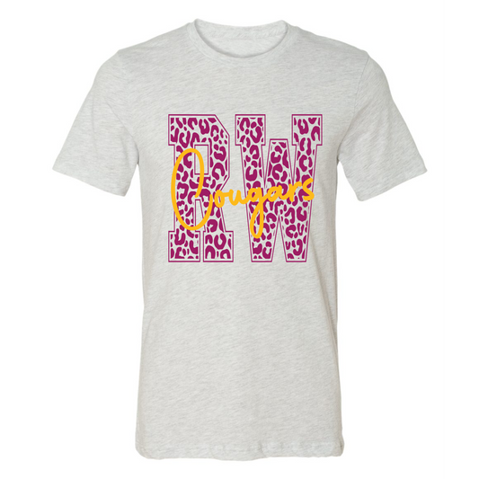 RW Leopard Print on Ash Gray- Several Styles to Choose From!