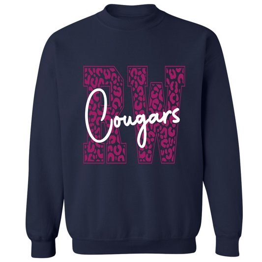 RW Leopard Print on Black- Several Styles to Choose From!