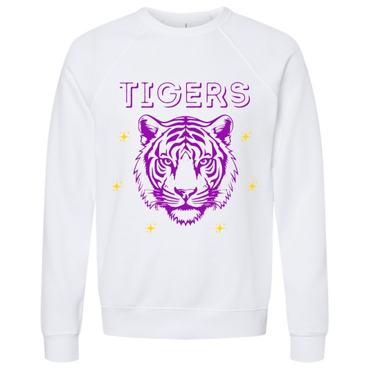 Tiger Head on White- Several Styles to Choose From!