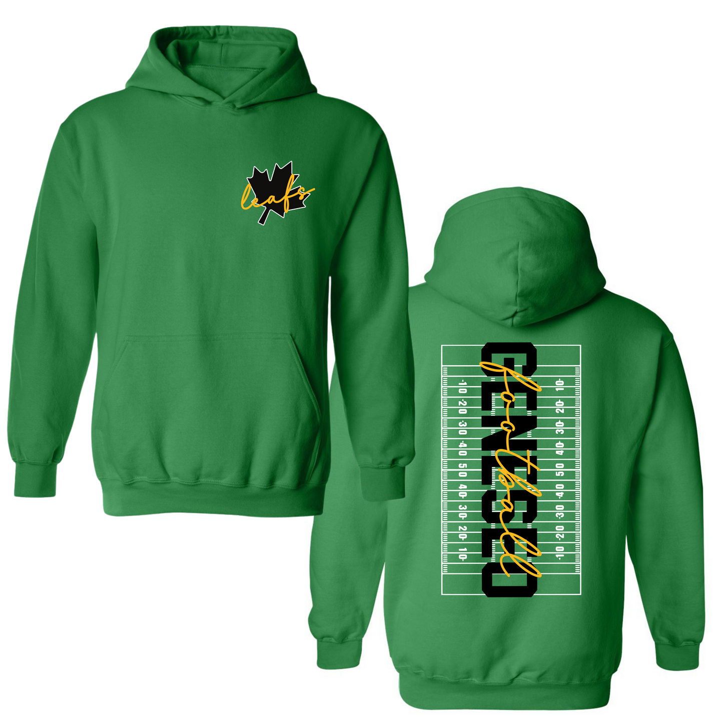 Geneseo Football on Green- Several Styles to Choose From!