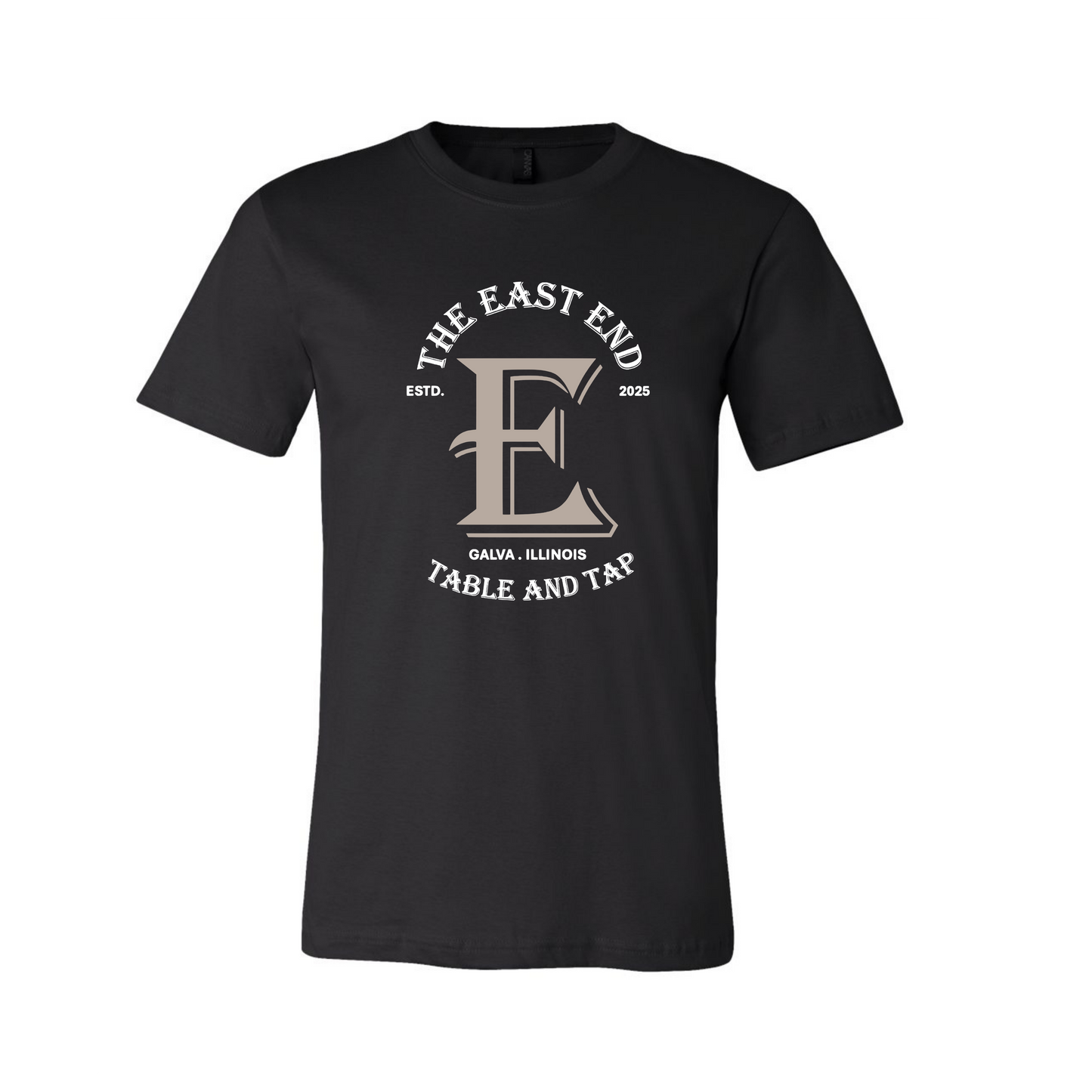 East End Apparel- White and Sealskin (Tan) print- You pick the style and color of the top!