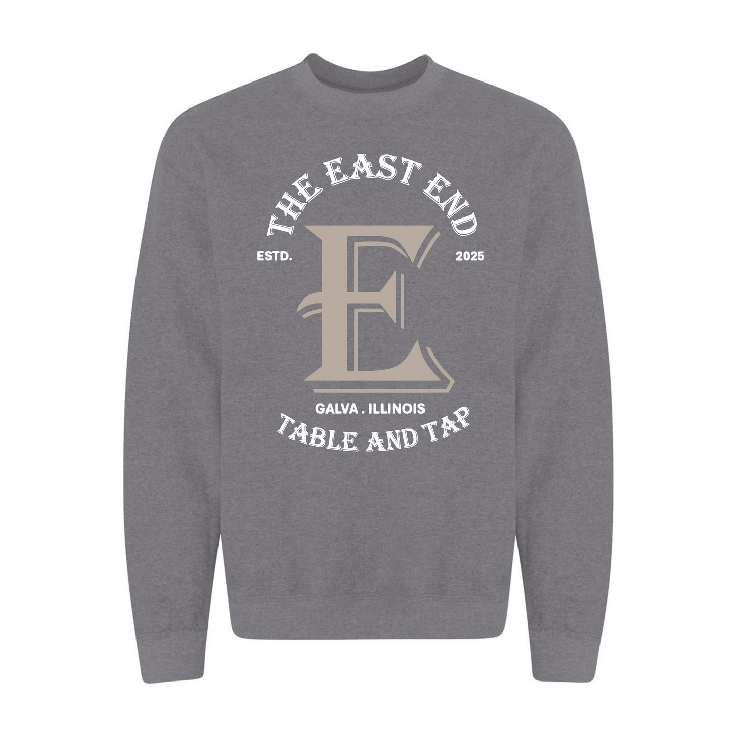 East End Apparel- White and Sealskin (Tan) print- You pick the style and color of the top!