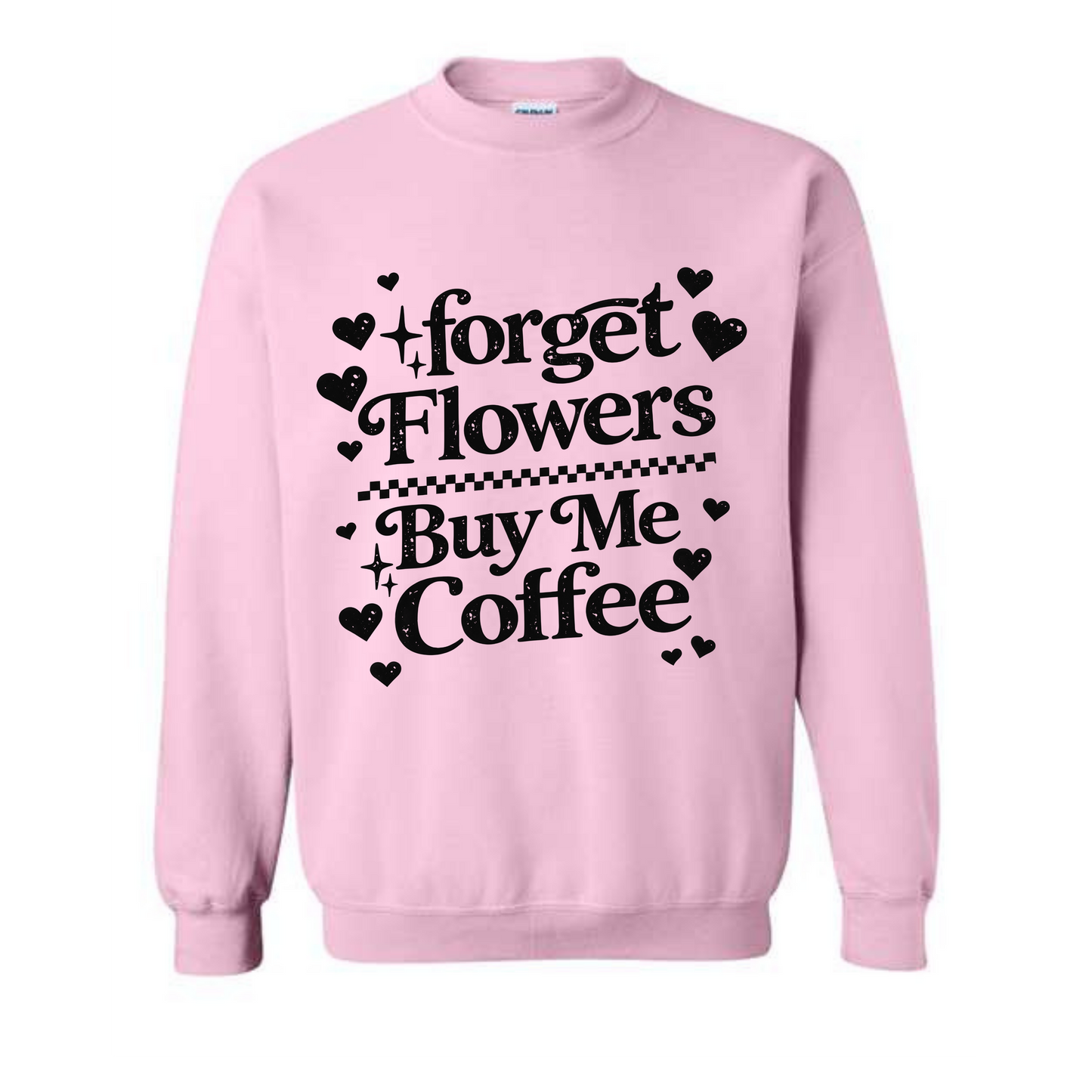 Forget Flowers- Black Print- You Pick the Style and Color!