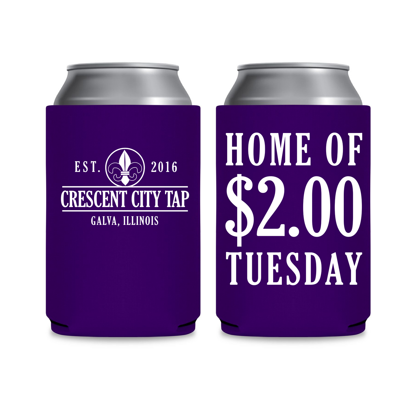 CCT Koozie- Purple