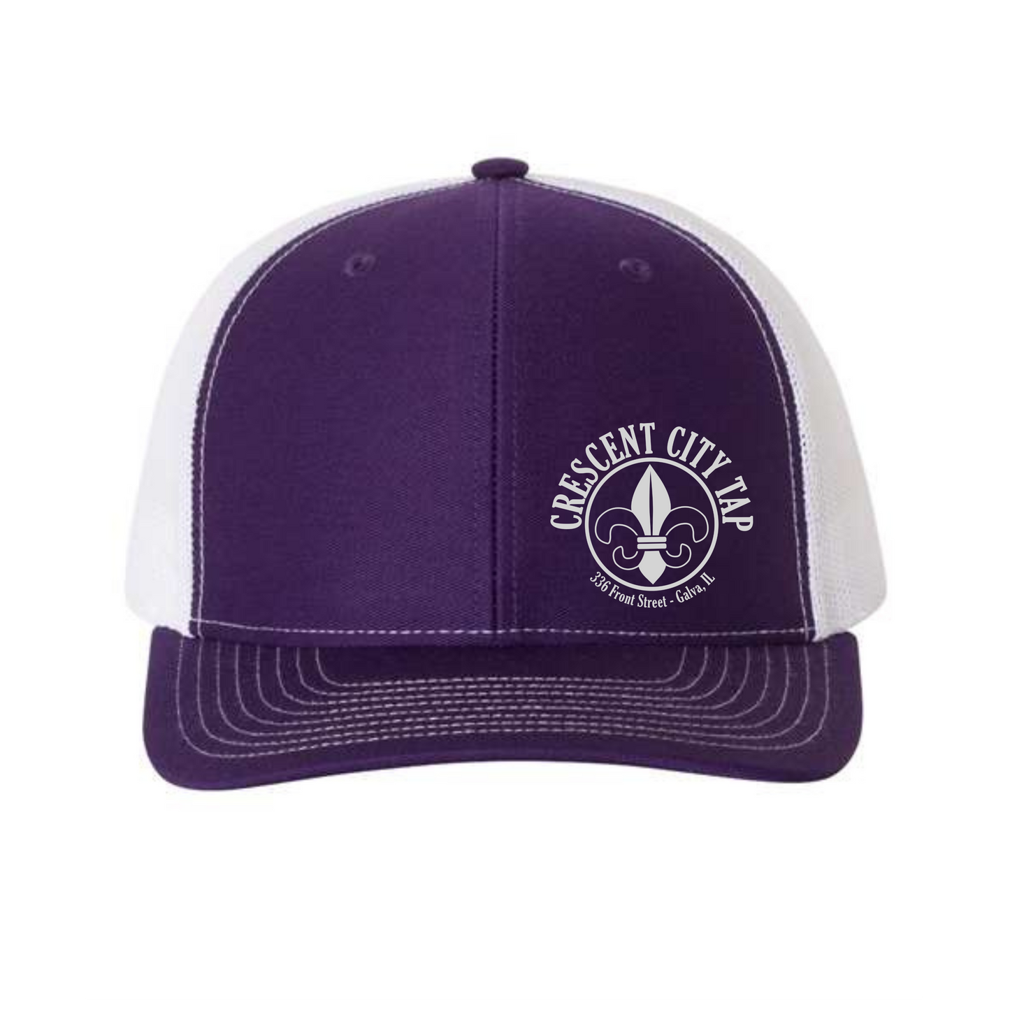 Richardson 112- Purple/White CCT Cap