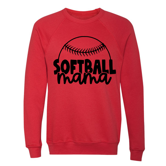Softball Mama - You Pick the Shirt Style and Color!