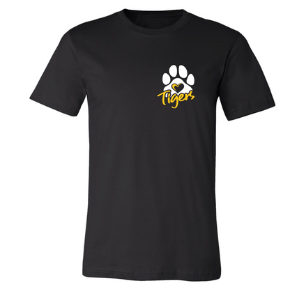 ROWVA Tigers Wavy- Front and Back Design