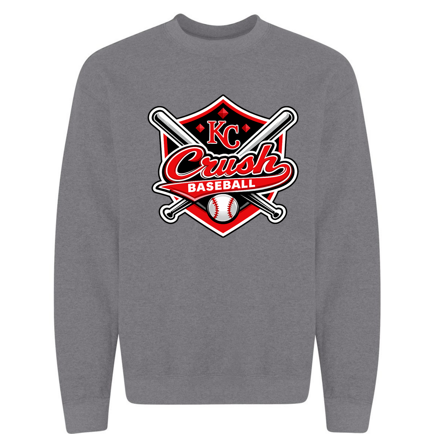 KC Crush Logo on Deep Heather- Several Styles to Choose From!