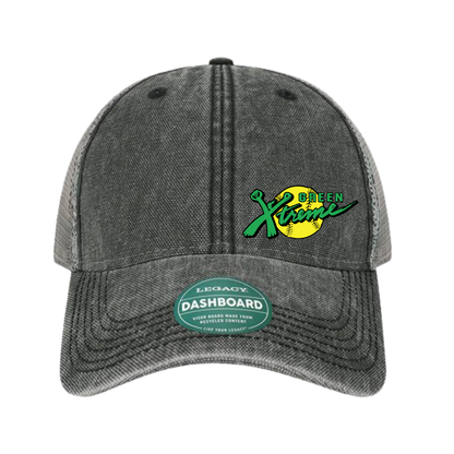 Green Xtreme Logo on Black - Legacy Unstructured