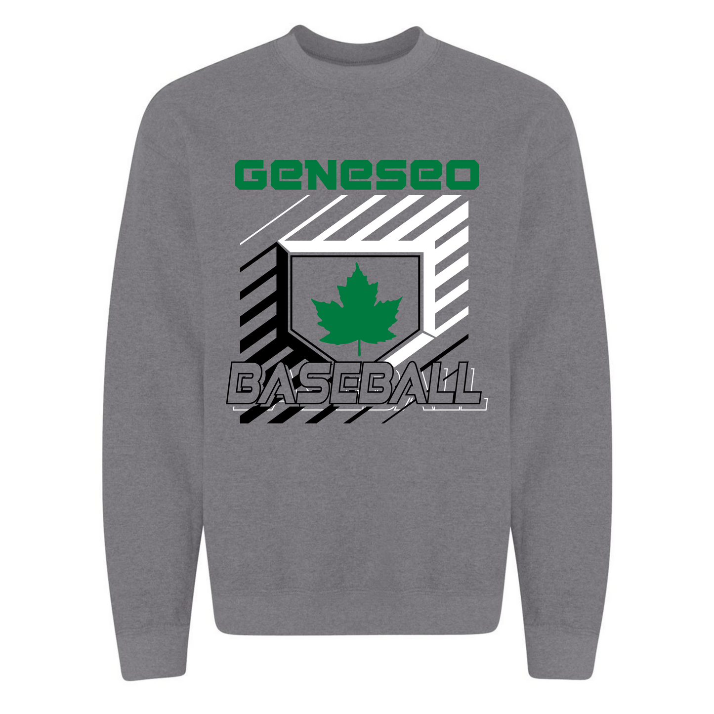 Geneseo Baseball on Deep Heather- Several Styles to Choose From!