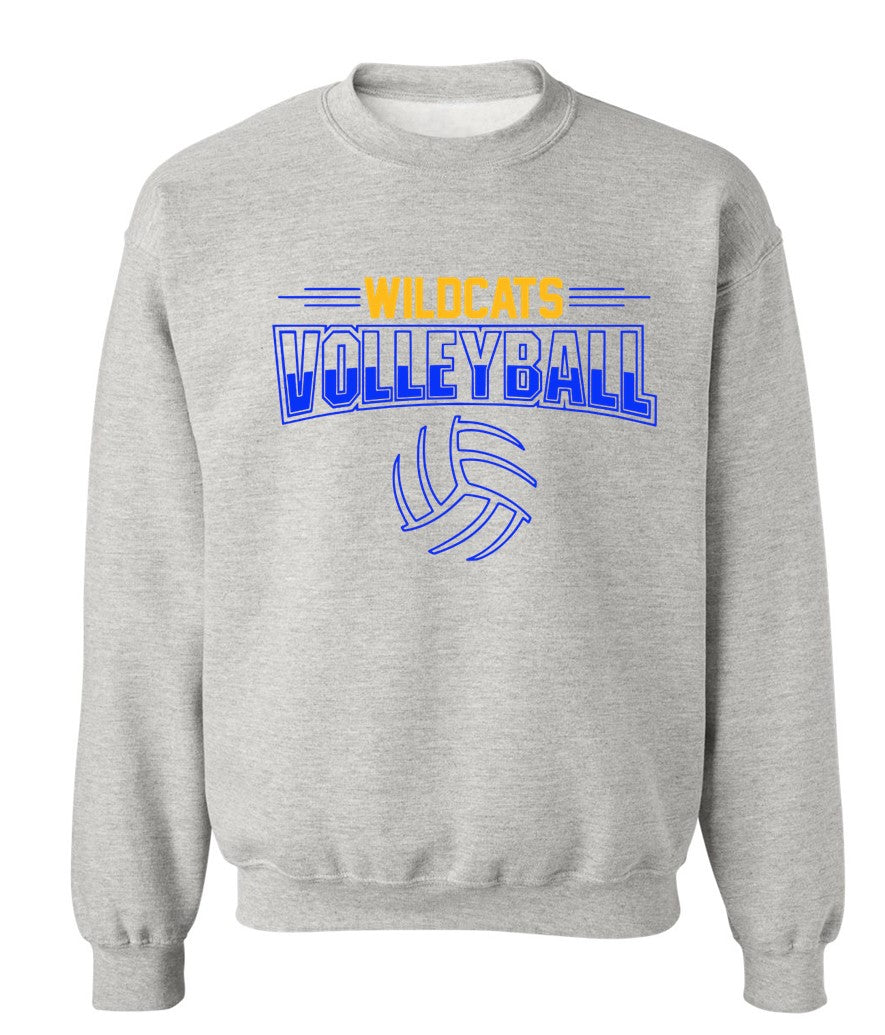 Galva Wildcats Volleyball on Grey - Several Styles to Choose From!