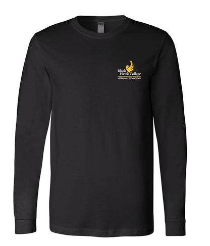 Black Hawk Veterinary Technology - Pocket logo on Black - Several Styles to Choose From!