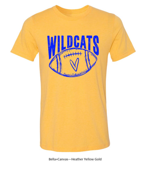 Galva Wildcats Football  - Several Styles to Choose From!