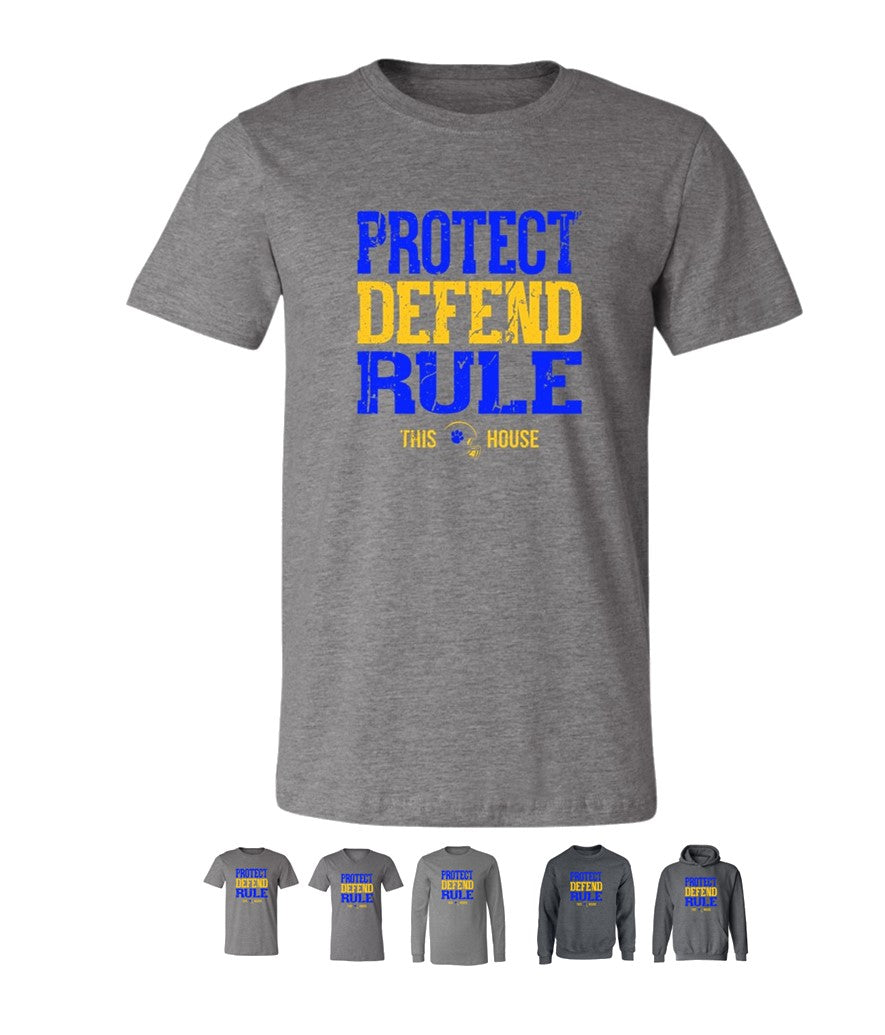 Wildcats Football - Protect, Defend, Rule - on Deep Heather - Several Styles to Choose From!