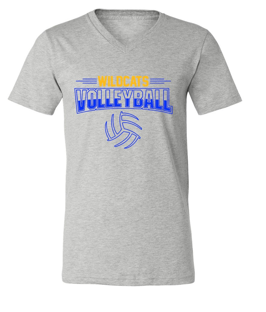 Galva Wildcats Volleyball on Grey - Several Styles to Choose From!