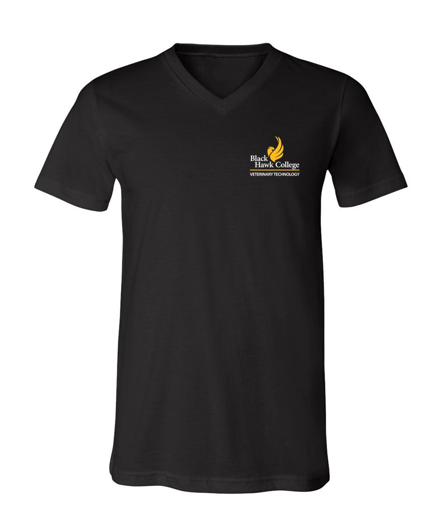 Black Hawk Veterinary Technology - Pocket logo on Black - Several Styles to Choose From!