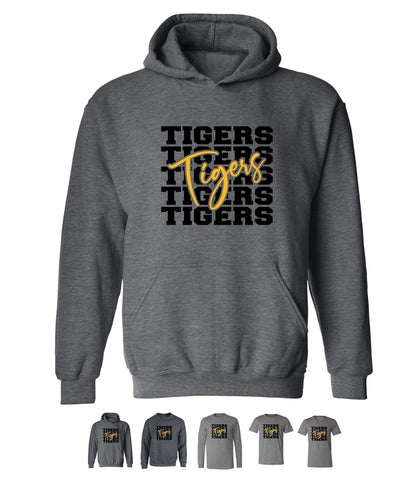 Tigers on Deep Heather - Several Styles to Choose From!