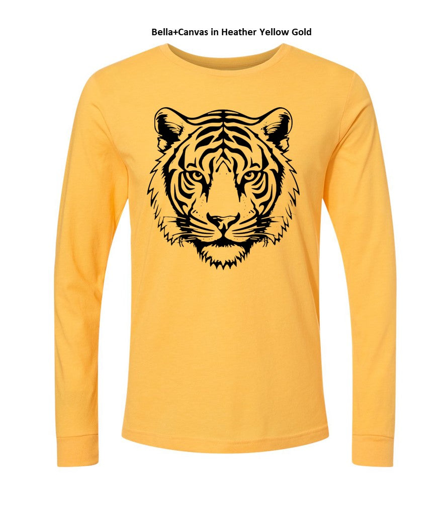 Tiger on a variety of Yellows! - Several Styles to Choose From!