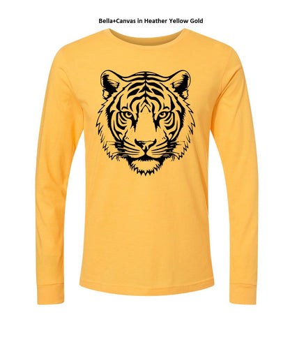 Tiger on a variety of Yellows! - Several Styles to Choose From!