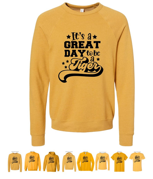 It's a Great Day to be a Tiger on a variety of Yellows! - Several Styles to Choose From!