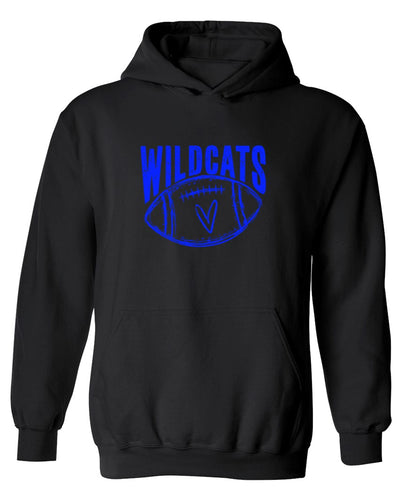 Galva Wildcats Football on Black - Several Styles to Choose From!