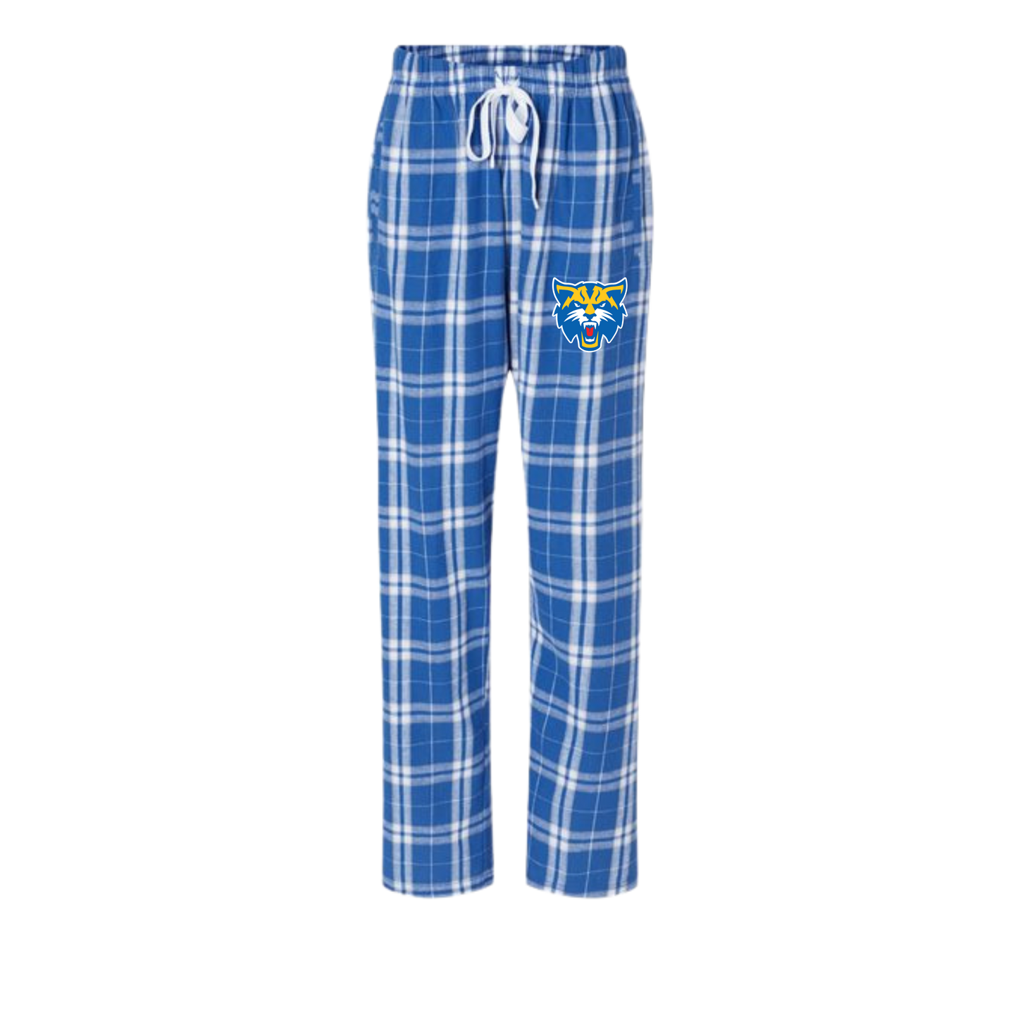 Wildcats Flannel Pants-Black and White-Youth, Women's, Men's Sizing