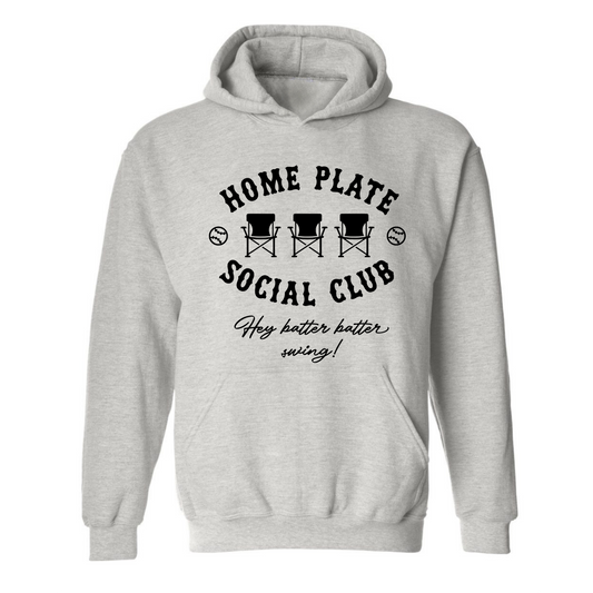 Homeplate Social Club on Light Gray- Several Styles to Choose From!