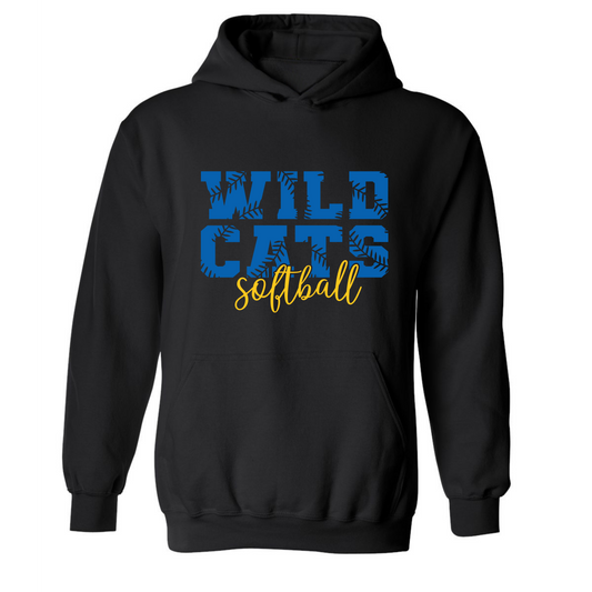 Wildcats Softball on Black- Several Styles to Choose From!