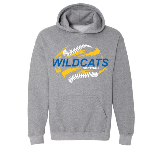 Wildcats Graphic Softball on Deep Heather- Several Styles to Choose From!
