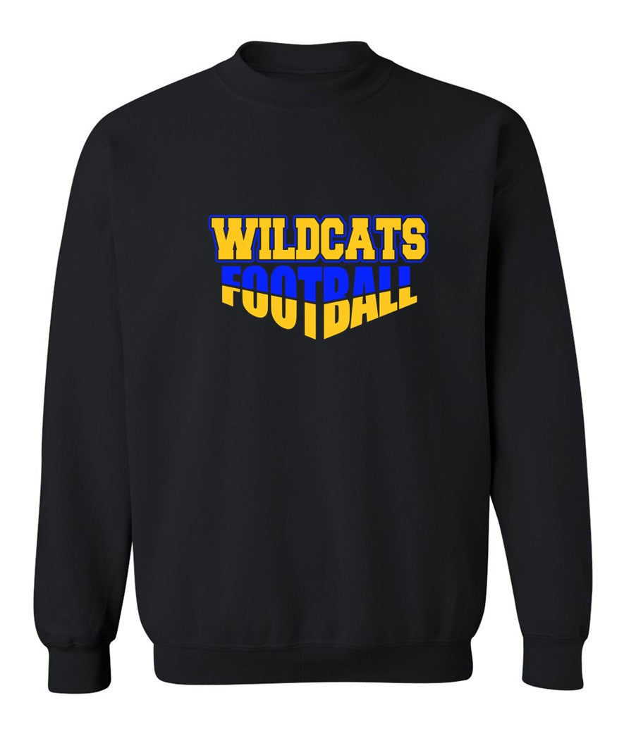 Galva Wildcats Football on Black - Several Styles to Choose From!