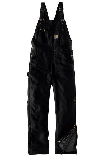 Carhartt® Short Firm Duck Insulated Bib Overalls