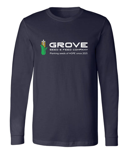 Grove Seed & Feed on Navy - Several Styles to Choose From!