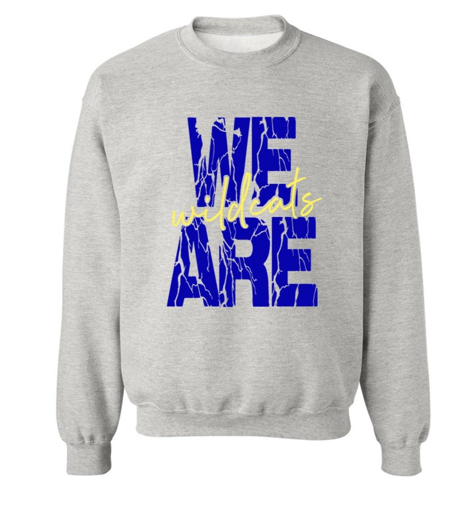 Wildcats - TALL SIZES - Athletic Heather - Tee, Sweatshirt, Long Sleeve Tee and Hoodie