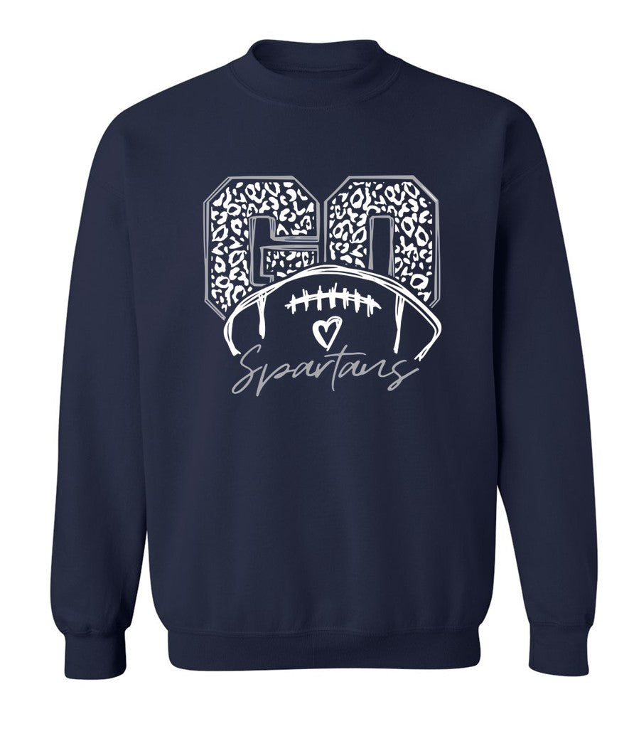 Spartans on Navy - Several Styles to Choose From!