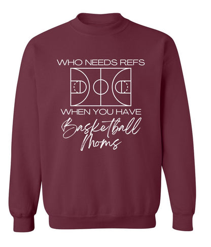 Mom Ref in white on Maroon- Several Styles to Choose From!