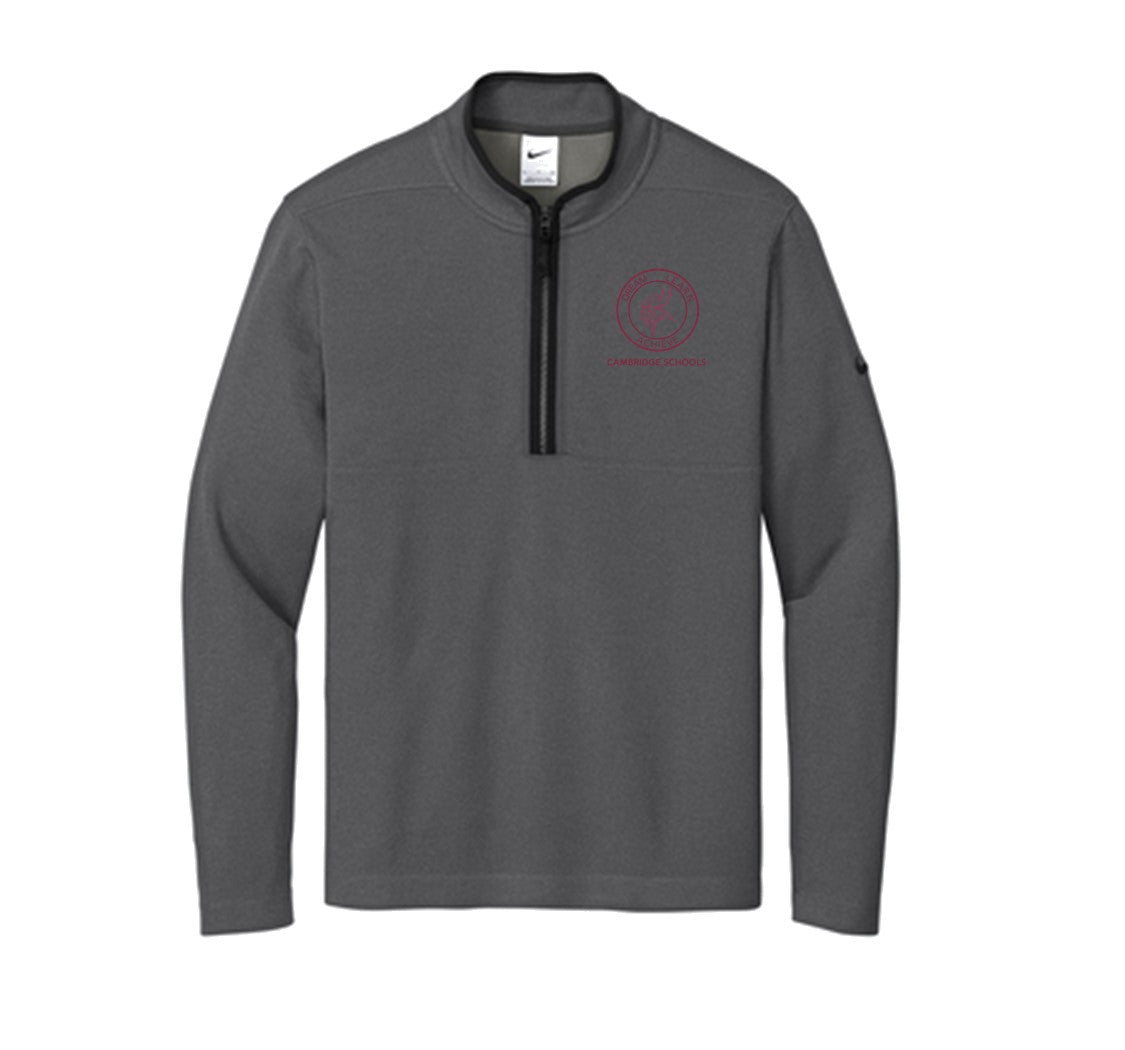 Cambridge - (Dream - Learn - Achieve) - Nike - Textured 1/2-Zip Cover-Up - 2 Designs to Choose From!