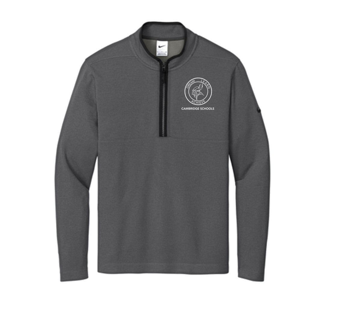 Cambridge - (Dream - Learn - Achieve) - Nike - Textured 1/2-Zip Cover-Up - 2 Designs to Choose From!