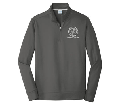 Cambridge - (Dream - Learn - Achieve) - Port & Company - Performance Fleece 1/4 -Zip Pullover - 2 Designs to Choose From!