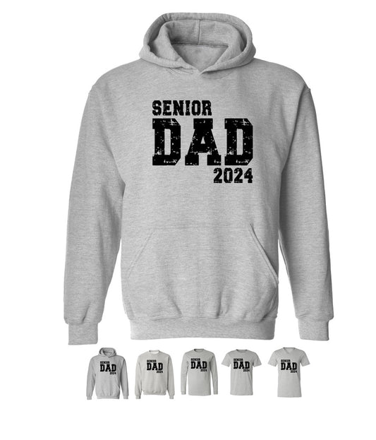 Senior Dad 2024 on Grey - Several Styles to Choose From!