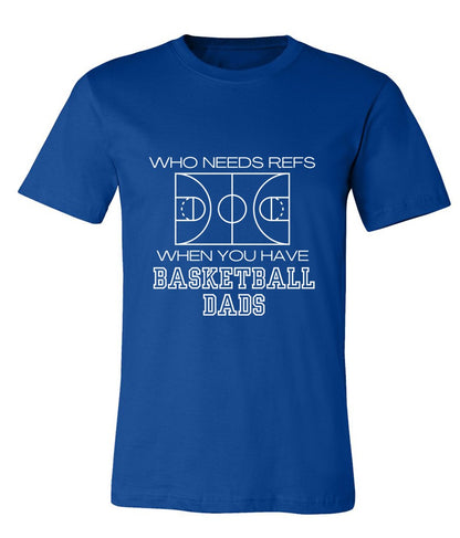 Dad Ref in white on Royal Blue - Several Styles to Choose From!