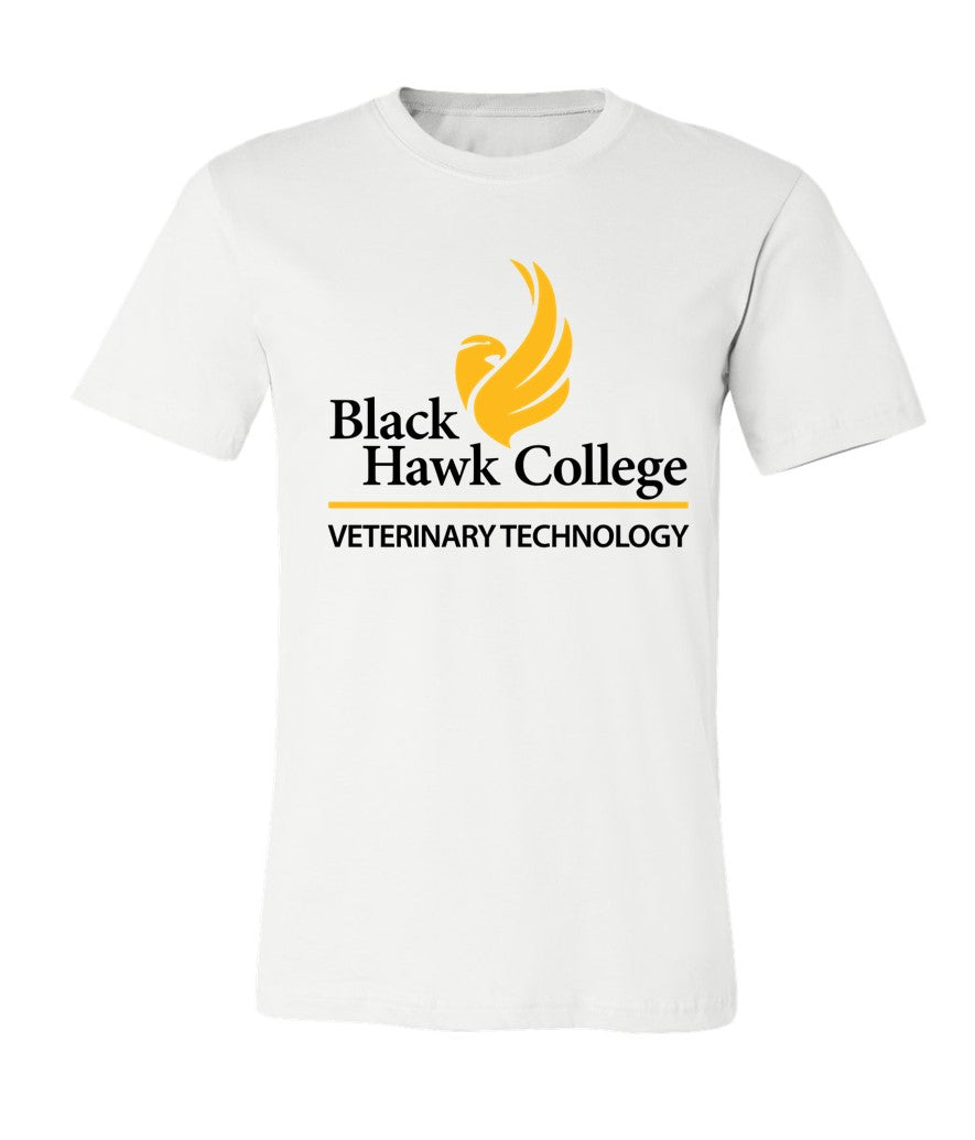 Black Hawk Veterinary Technology on White - Several Styles to Choose From!