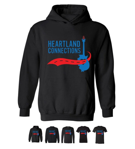 Heartland Connections on Black - Several Styles to Choose From!