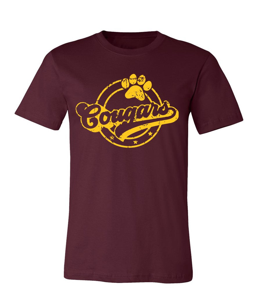 Cougars on Maroon- Several Styles to Choose From!