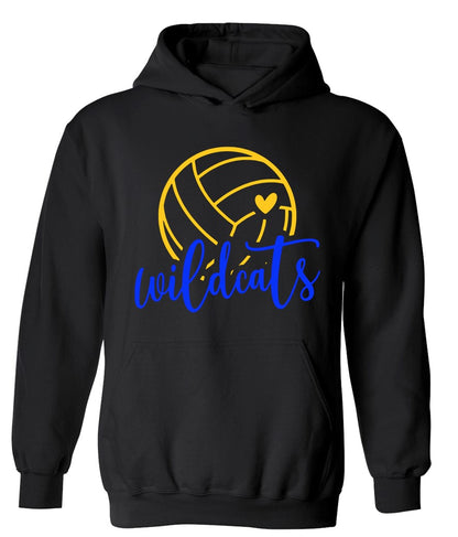 Galva Wildcats Volleyball on Black - Several Styles to Choose From!